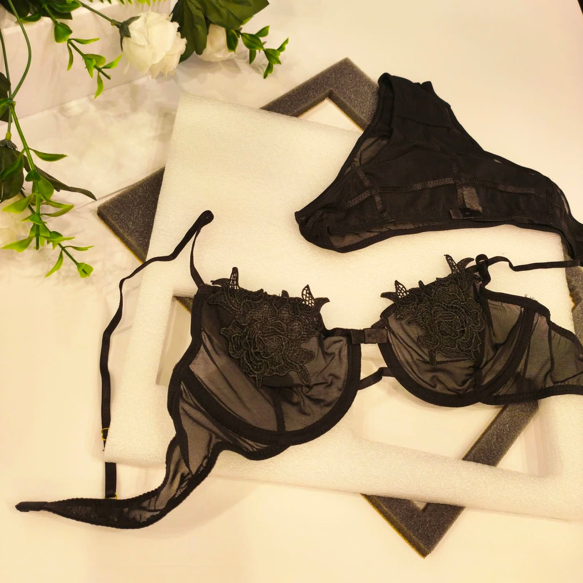 STAR NET BRA SET