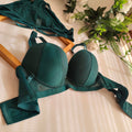 TEMU THIN PAD PUSH UP BRA SET