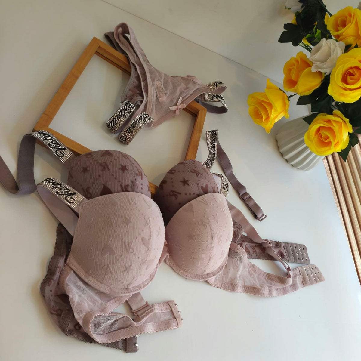 PRIME THIN PAD PUSH UP BRA SET