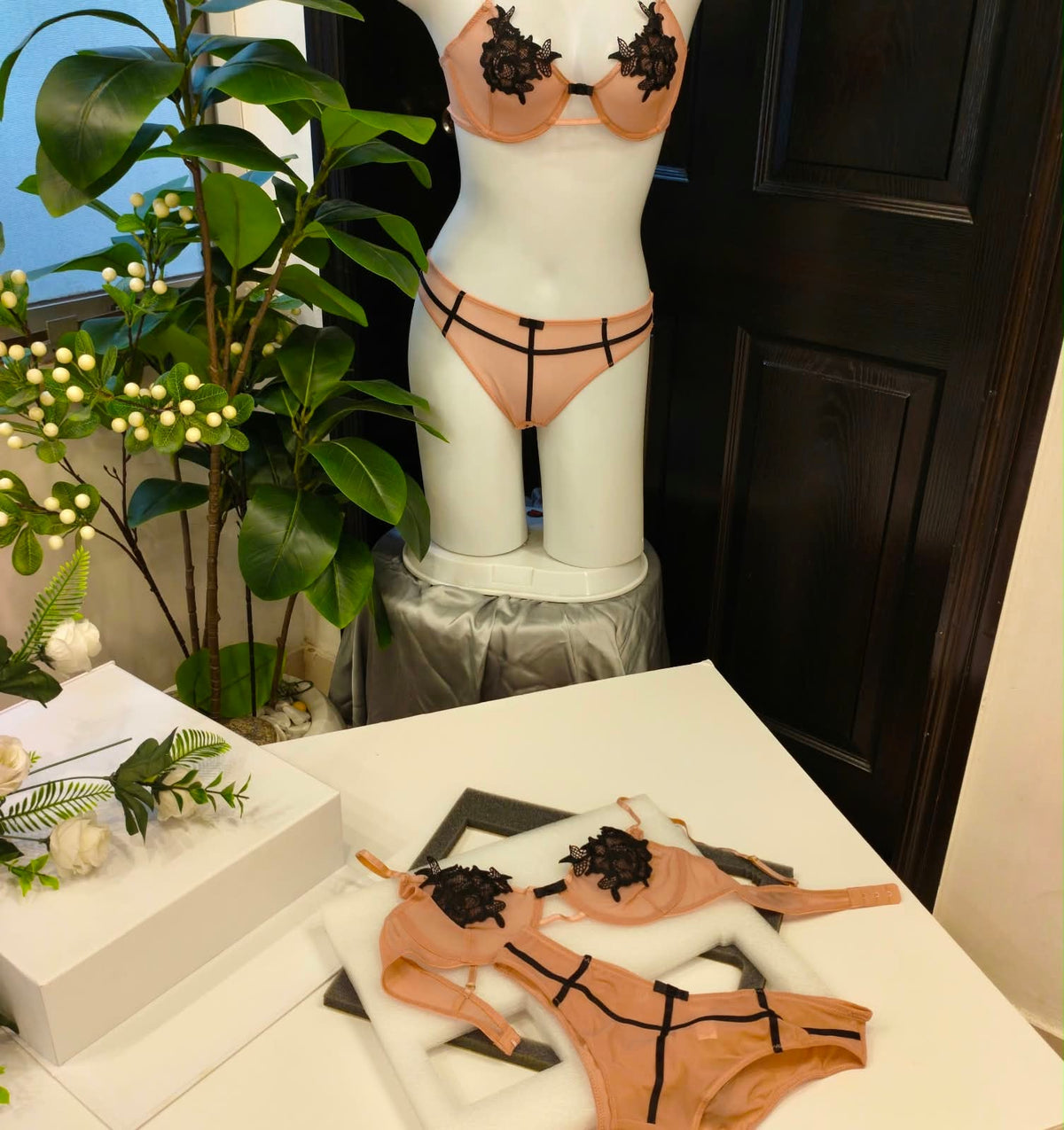 STAR NET BRA SET