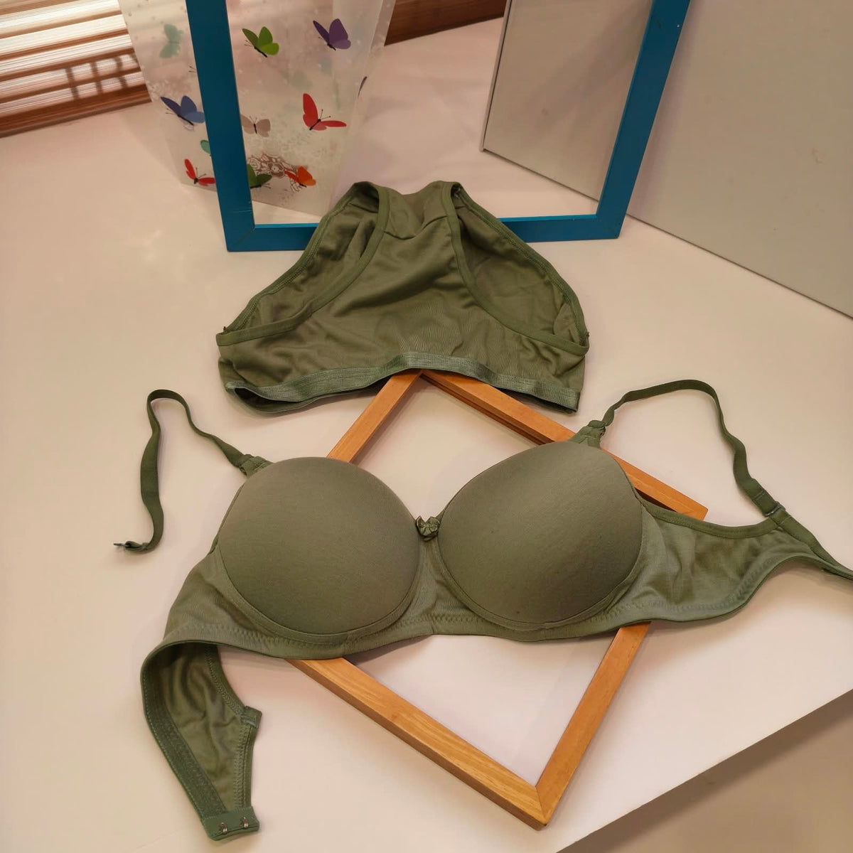 SMART THIN PAD BRA SET