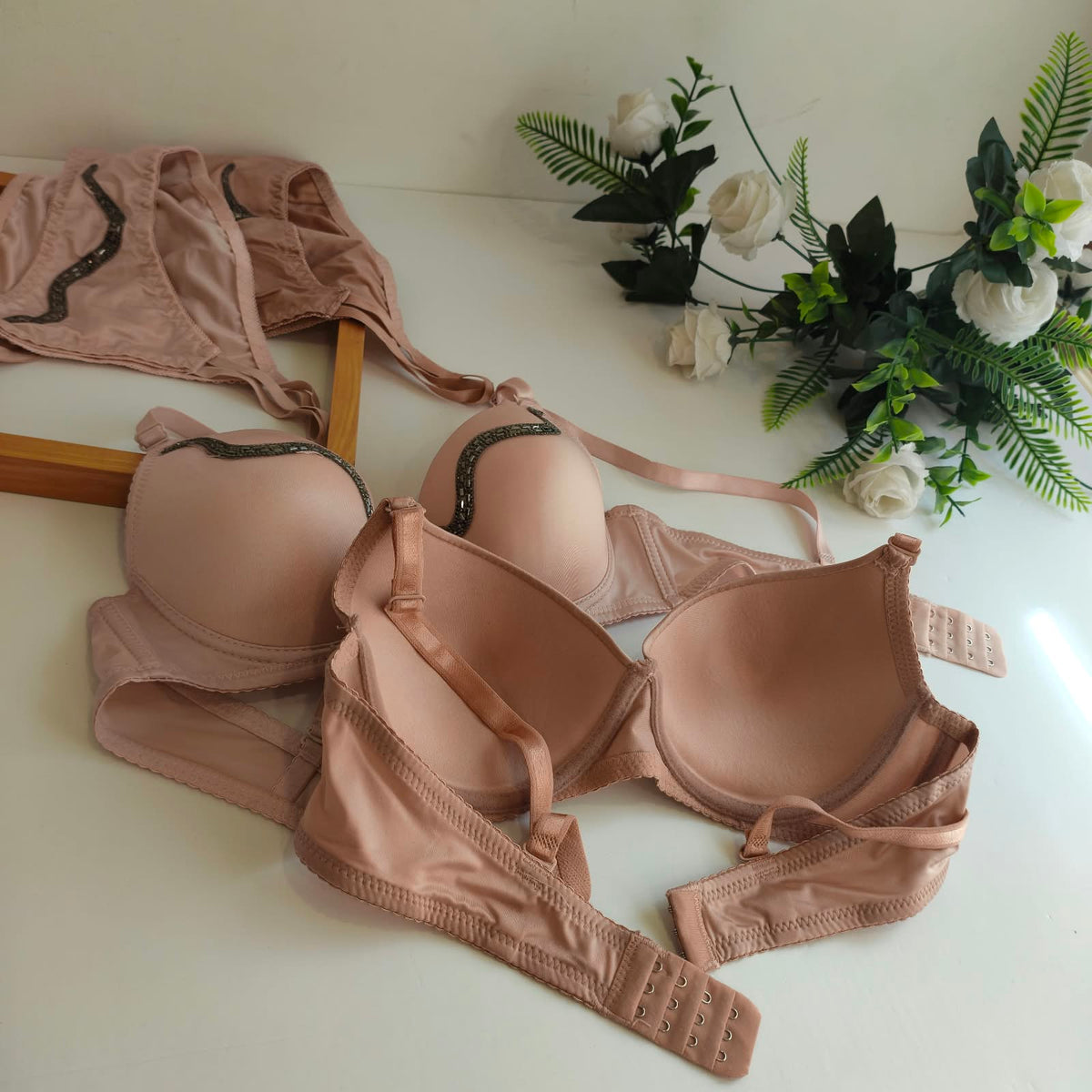SUBLIME THIN PAD PUSH UP BRA SET