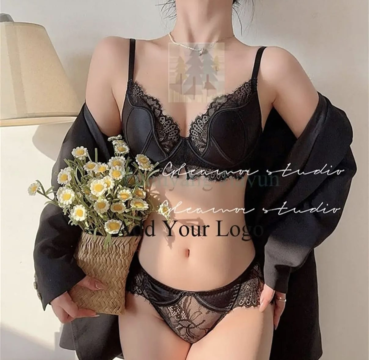 COOPER THIN PAD BRA SET