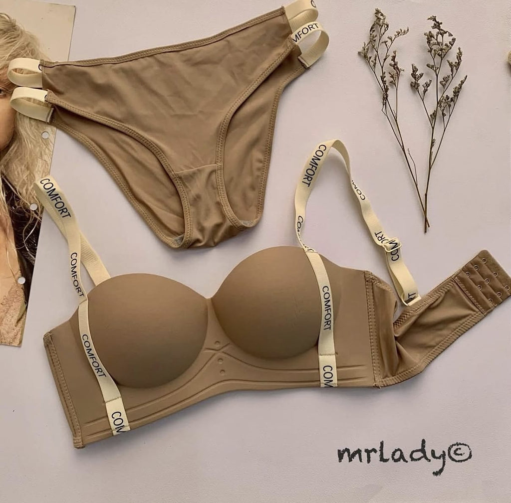 COMFORT THIN PAD BRA SET