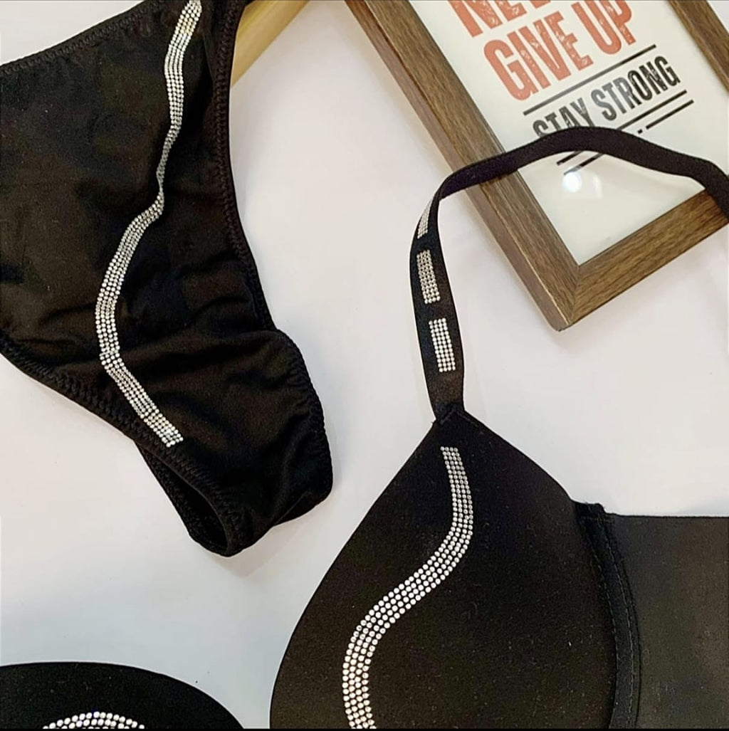ALPHA THIN PAD BRA SET