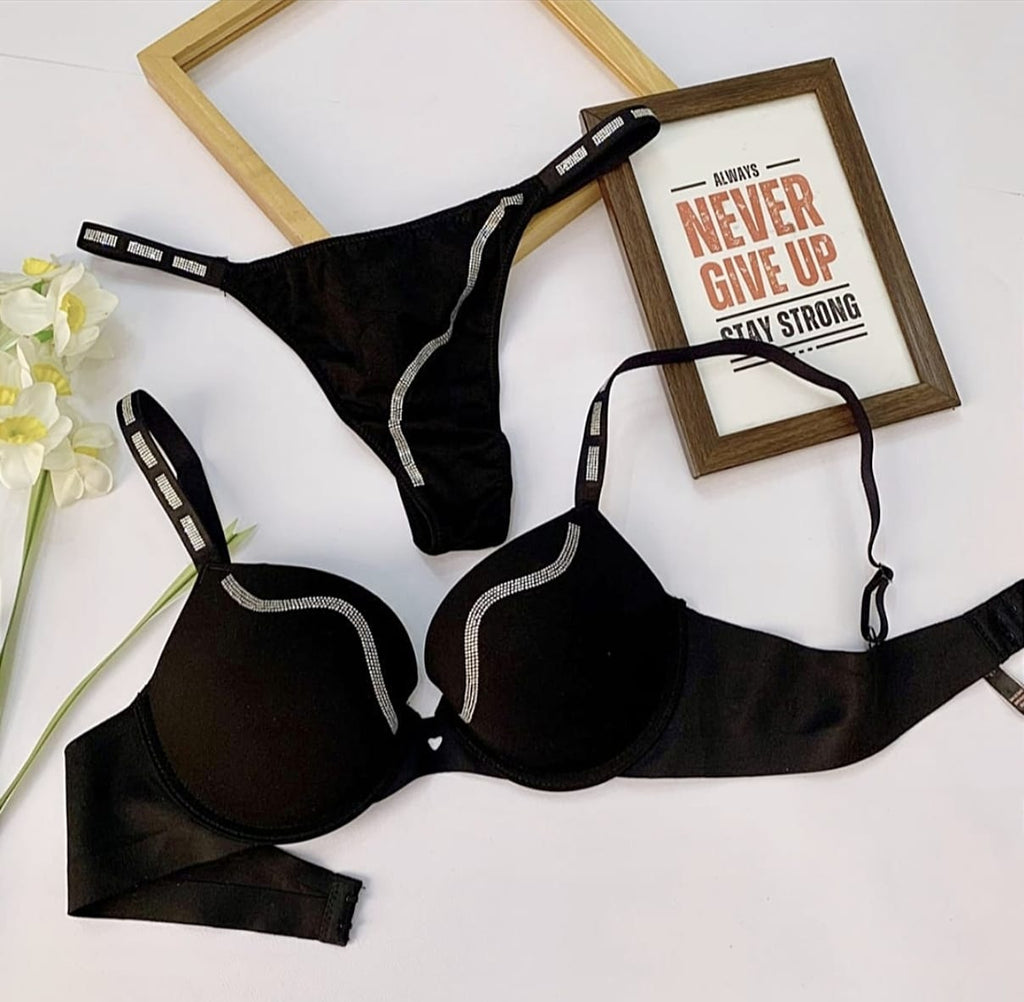ALPHA THIN PAD BRA SET