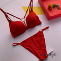 LOVE RING THIN PAD BRA SET