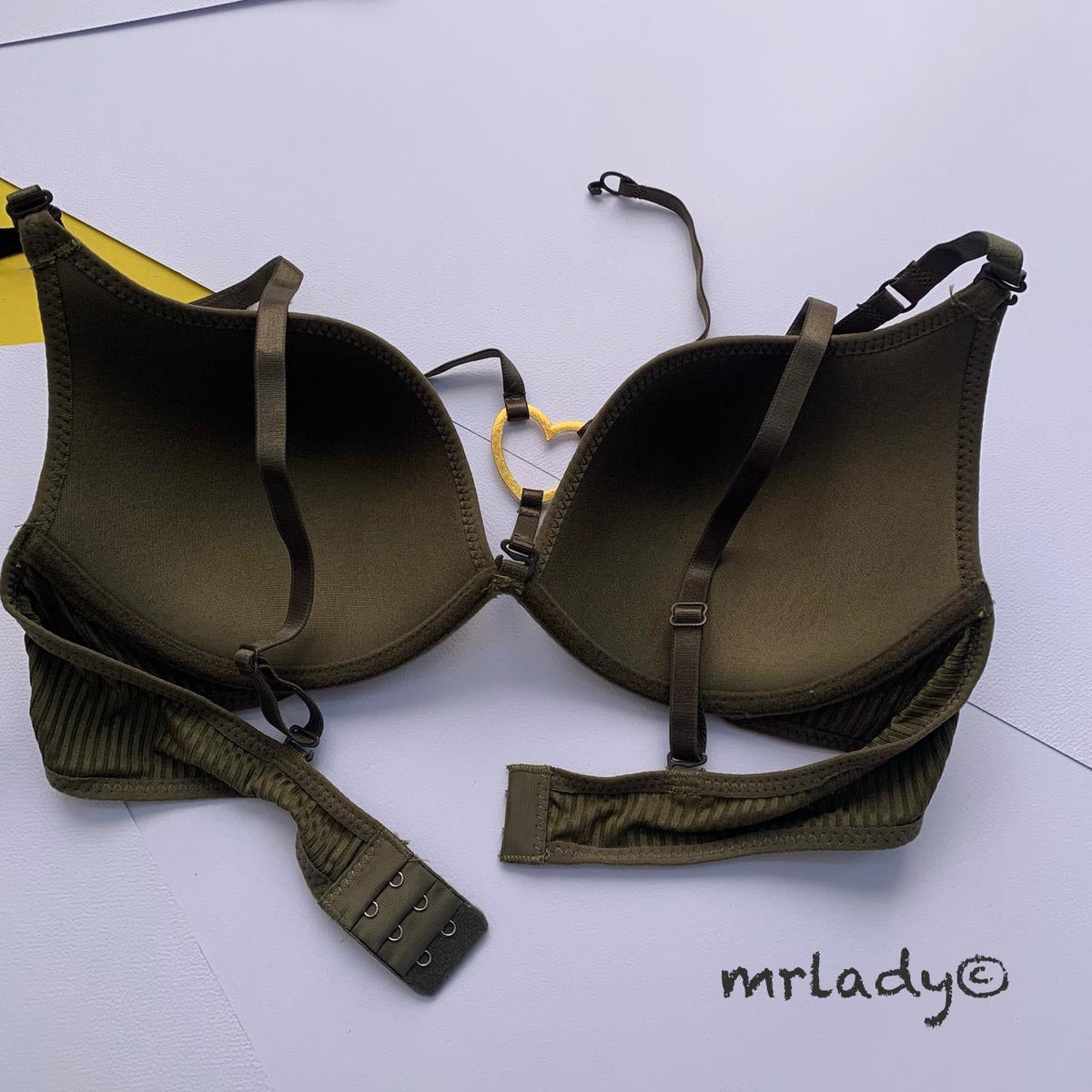 LOVE RING THIN PAD BRA SET