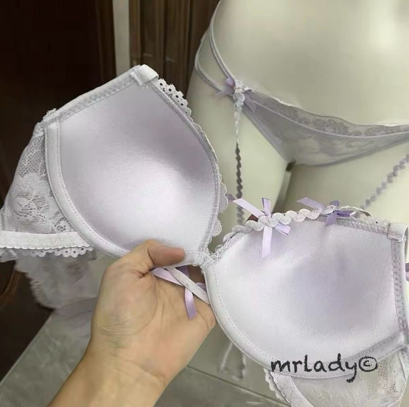 FANCY FLORAL GUL BRA SET