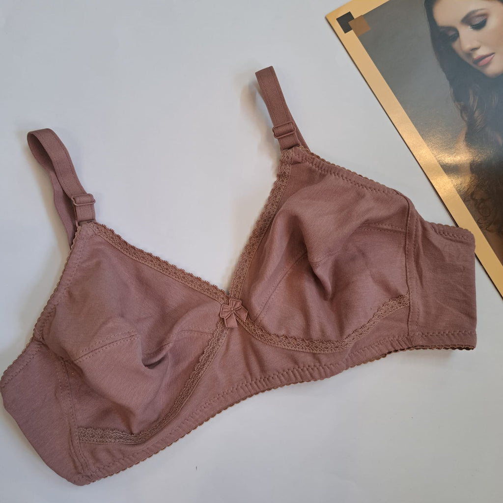 SOFT SUMMER FABRIC CROSS LACE BRA( pack of two)