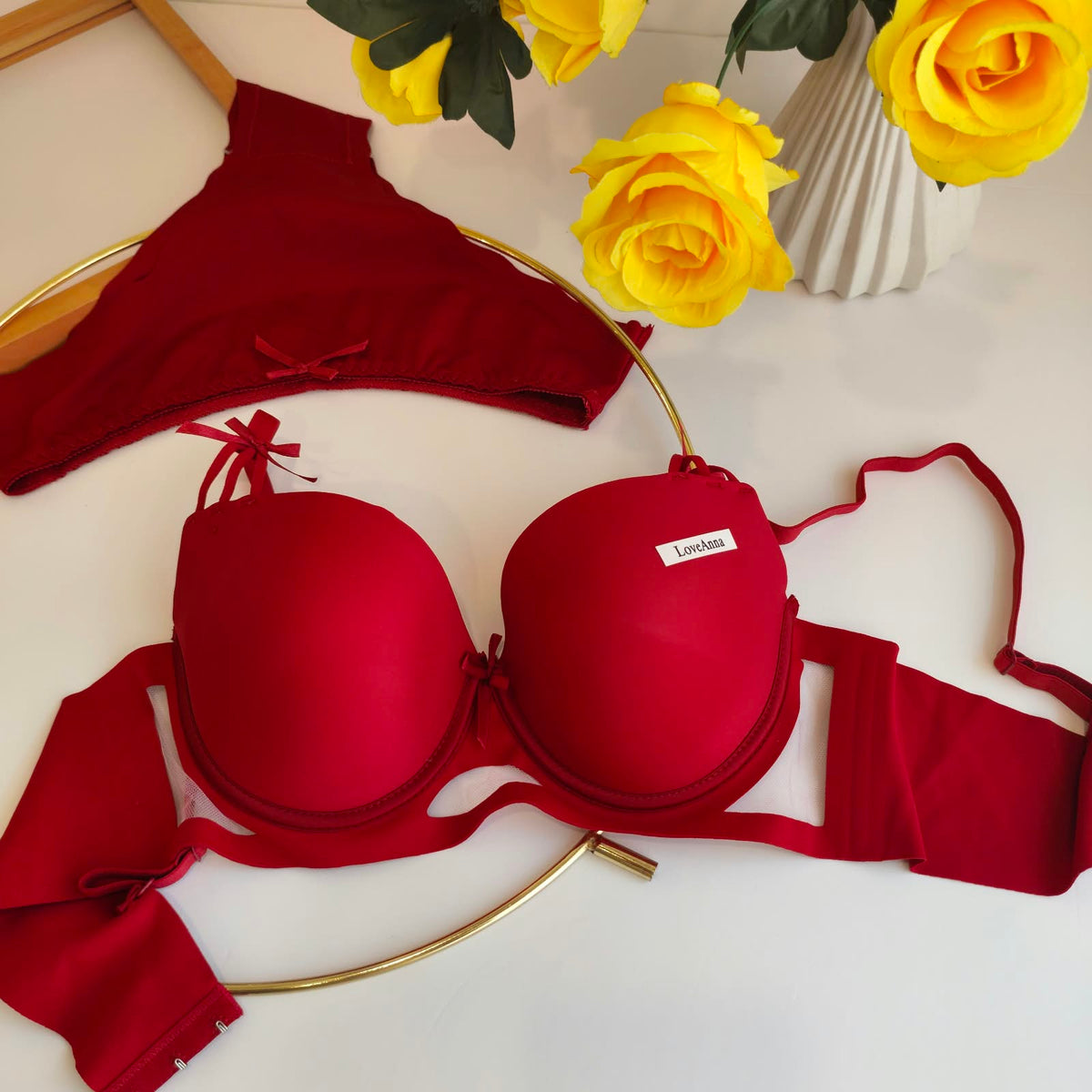 LOVE ANA THIN PAD BRA SET
