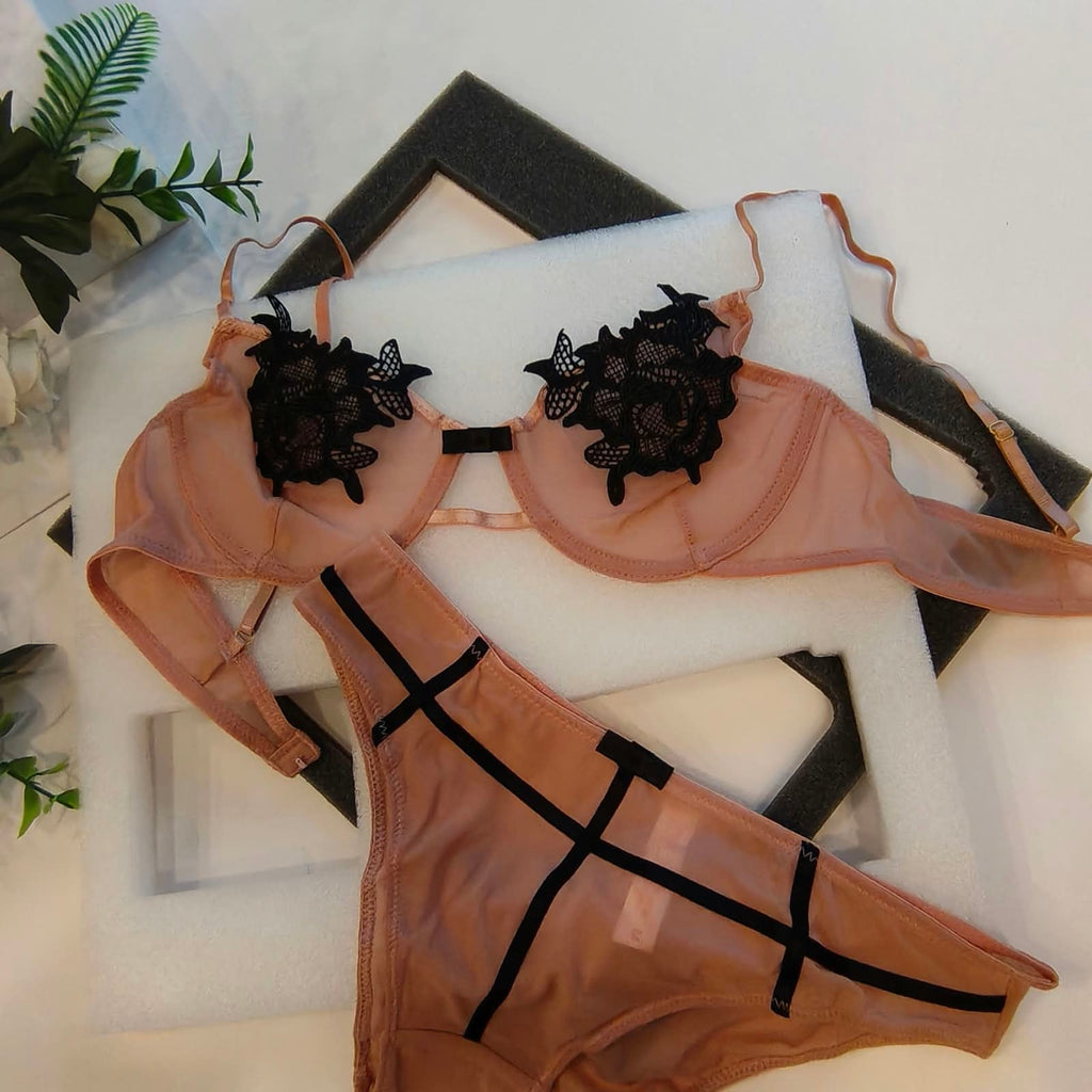 STAR NET BRA SET