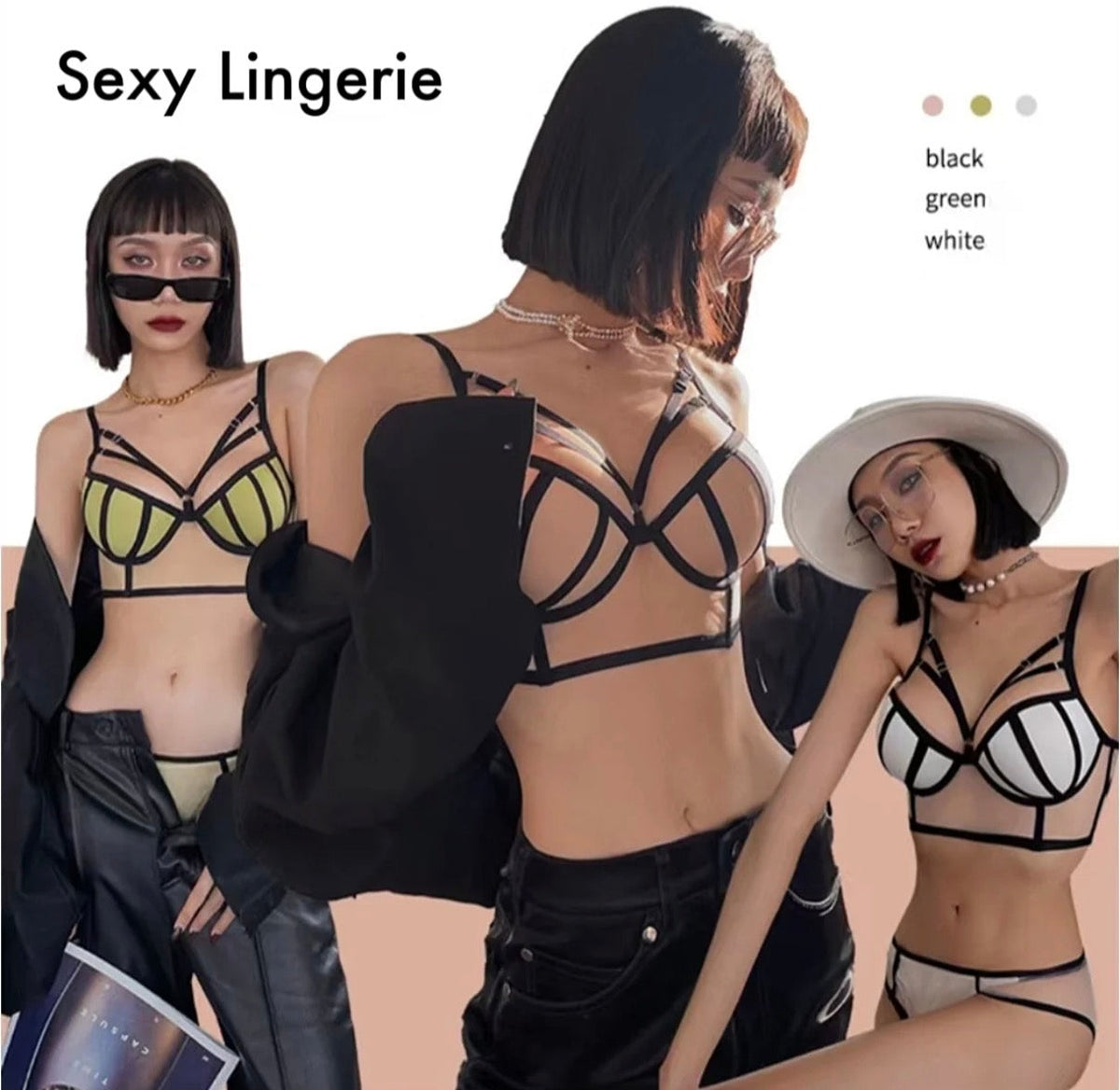 TOYO LIGHT PUSH UP BRA SET