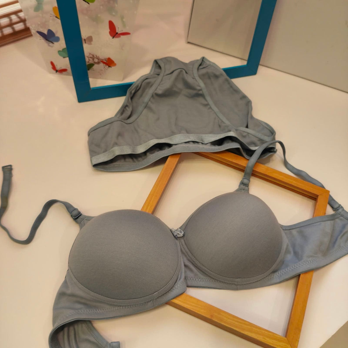 SMART THIN PAD BRA SET