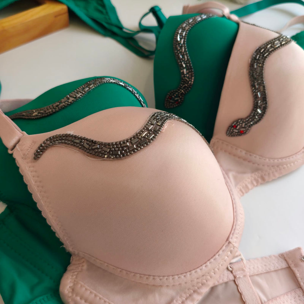 SUBLIME THIN PAD PUSH UP BRA SET