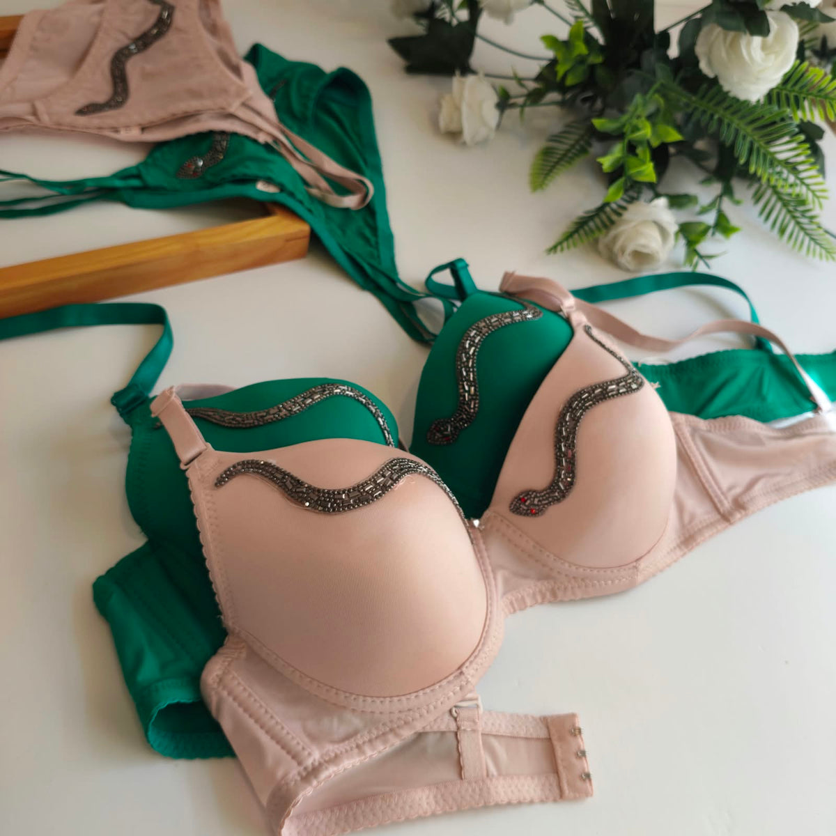 SUBLIME THIN PAD PUSH UP BRA SET